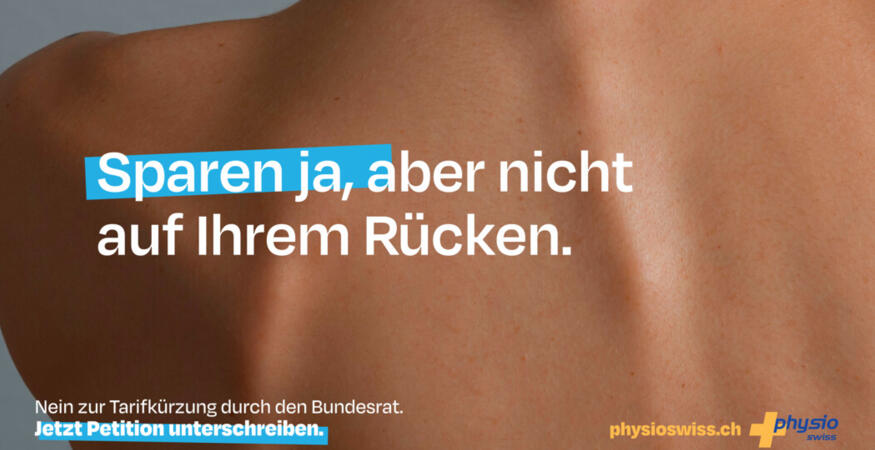 Physiotherapie vor dem Abgrund? Der Bundesrat will eine Tarifkürzung!